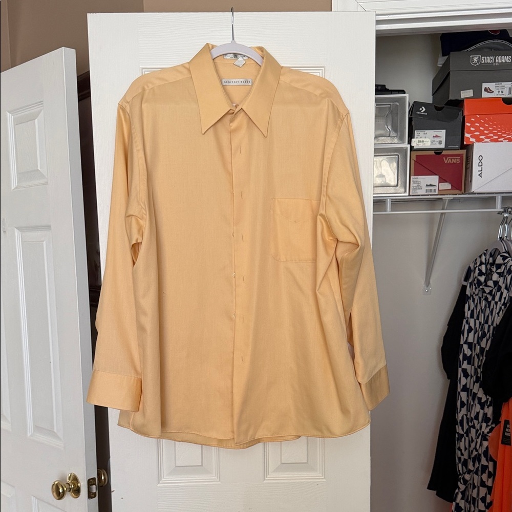 Geoffrey Beene Peach Dress Shirt